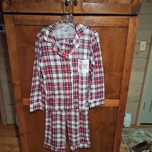 RAE DUNN MERRY 2 PIECE PAJAMAS